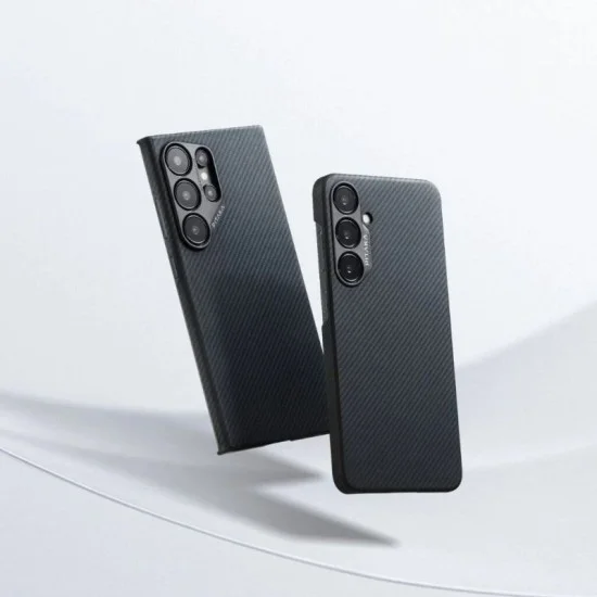 Cover Samsung Z Flip 6 Slim Case Pitaka - Black
